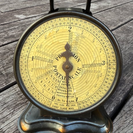 Japanned Postal Scale