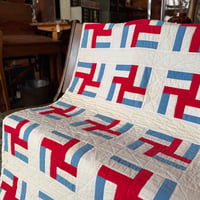 Swastika Patchwork Quilt