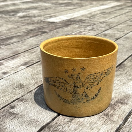 Eagle Stoneware Pot