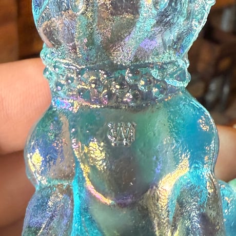 Westmoreland Glass Bulldog