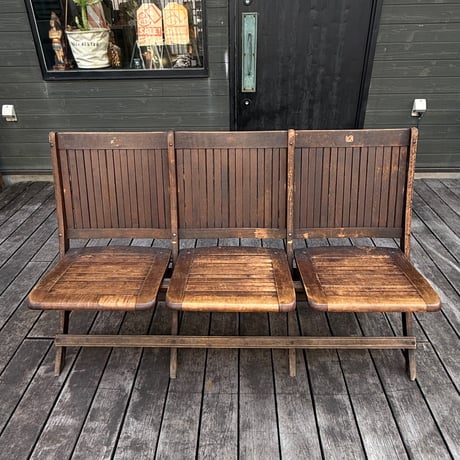3Seater Theater Bench