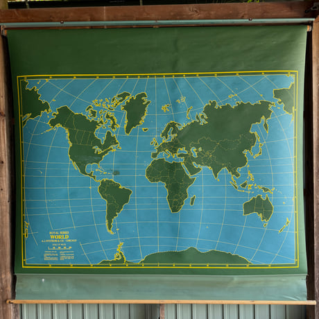 Slated Map (world / united states)