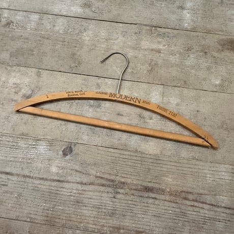 Wooden Hanger (3本セット) B
