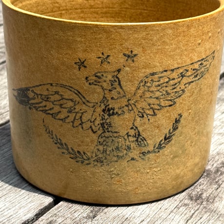 Eagle Stoneware Pot
