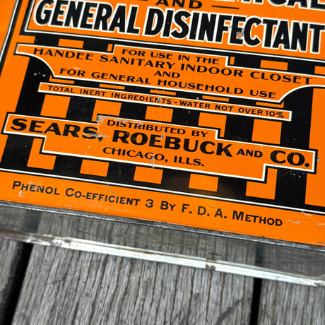 Sears Roebuck Tin Can