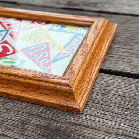 Pennant Cloth Framed