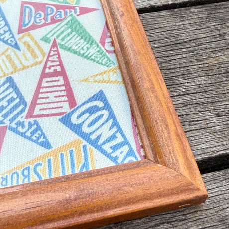 Pennant Cloth Framed