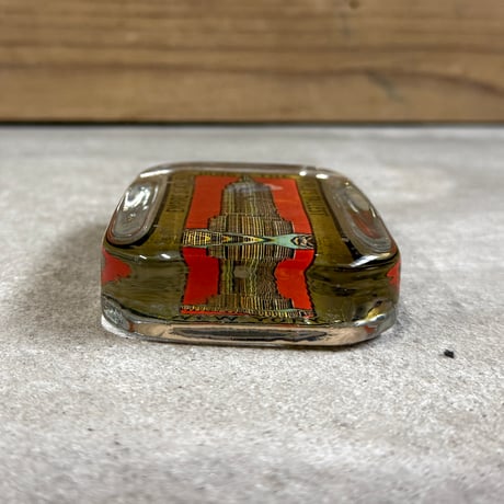 Empire State Bill Glass Paper Weight