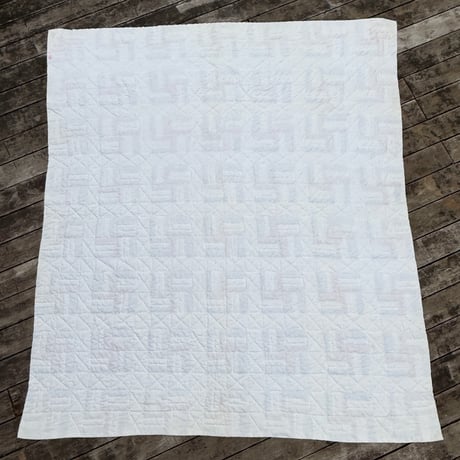 Swastika Patchwork Quilt