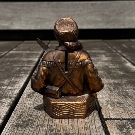 Indian Scout Coin Bank