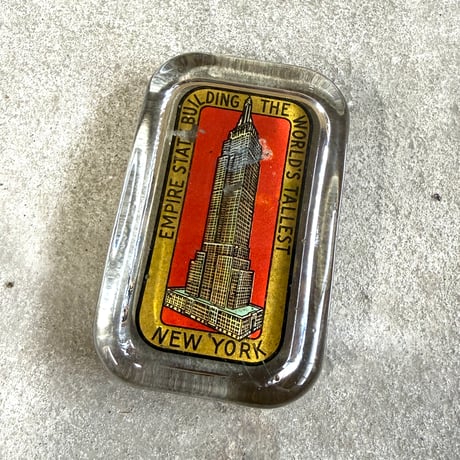 Empire State Bill Glass Paper Weight