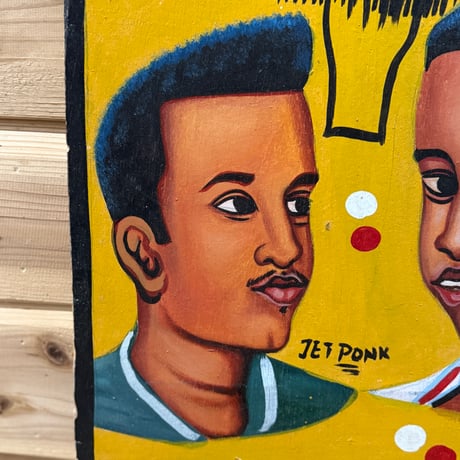 Barber Shop Hand Paint Sign