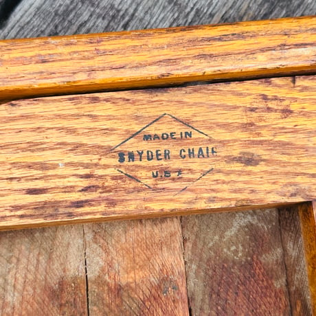 "NRGC" Folding Chair (B)