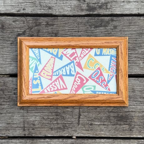 Pennant Cloth Framed