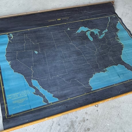 Slated Map (world / united states)