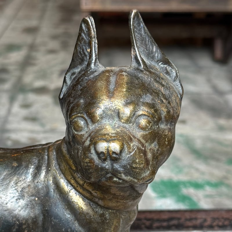 希少　ボストンテリア　ドアストッパー　ビンテージ VINTAGE ANTIQUE BOSTON TERRIER DOOR STOPPER ヴィンテージ
