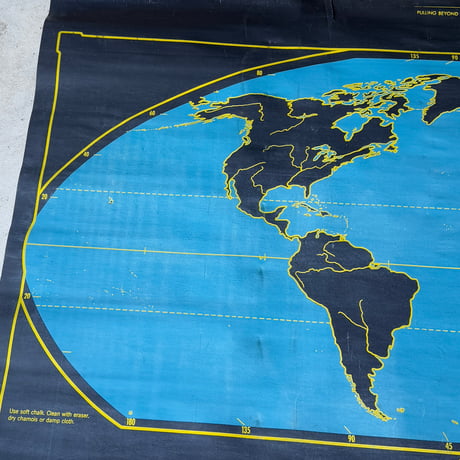 Slated Map (world / united states)