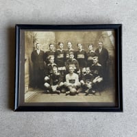 Old Football Team Photo