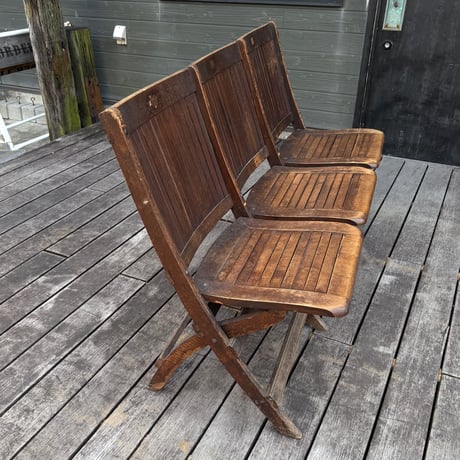 3Seater Theater Bench