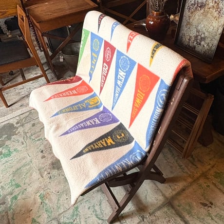 College Pennant Blanket
