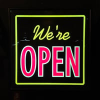 Open Sign Lamp