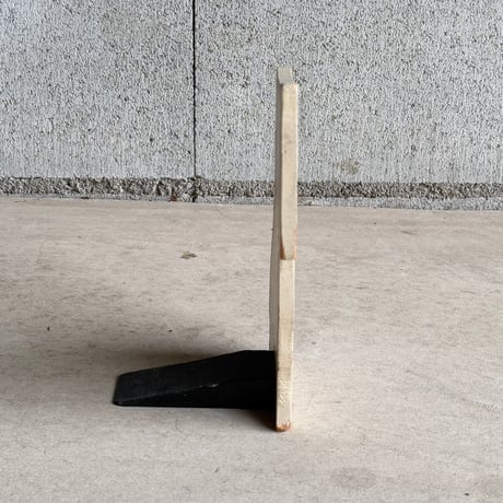 Boston Terrier Wooden Doorstopper