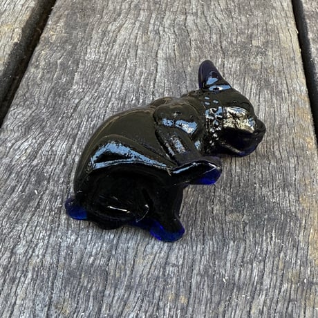 Westmoreland Glass Bulldog