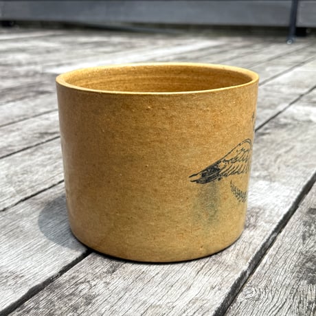 Eagle Stoneware Pot