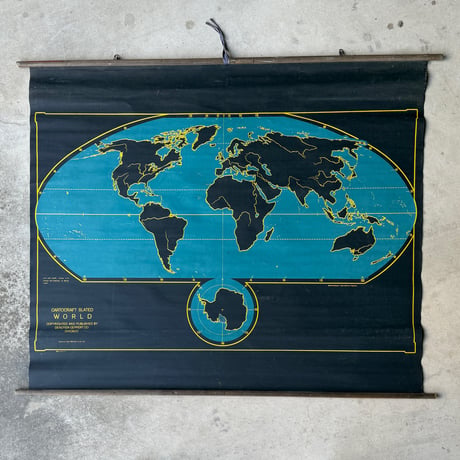 Slated Map (world / united states)