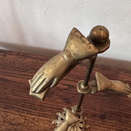 Brass Hand Clip Stand