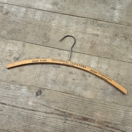 Wooden Hanger (3本セット)