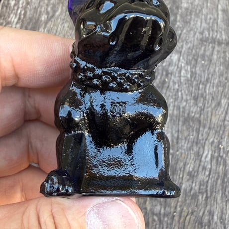 Westmoreland Glass Bulldog