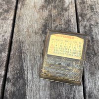 Star Brand Shoes Clip Calendar