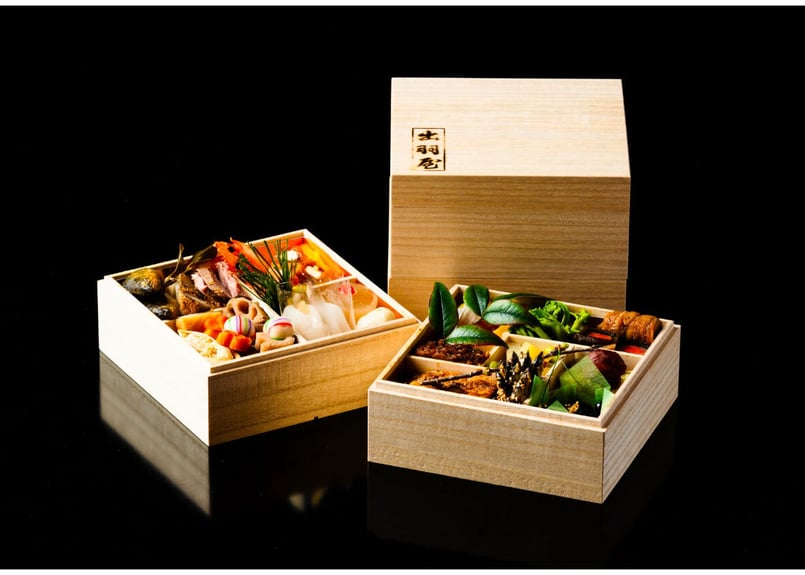 完売＞【12月30日・31日お届け】出羽屋のおせち2026二段重（2～3人前