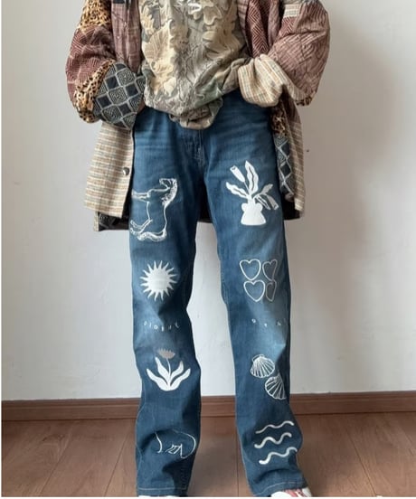 TAYO denim pants