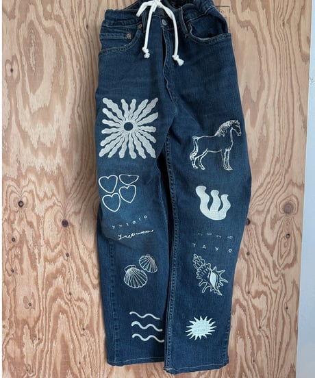 TAYO_denim pants