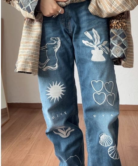 TAYO denim pants