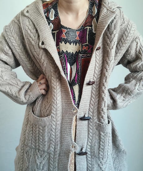 used / knit cardigan