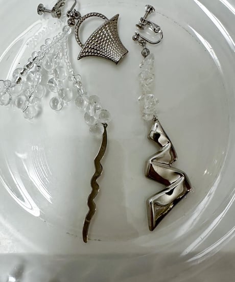 yutoro×id_TIKIRO clear earring