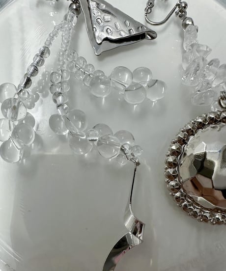 yutoro×id_TIKIRO clear earring