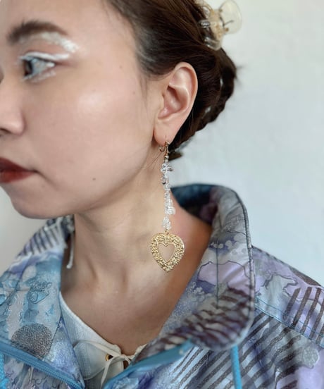 yutoro×id_TIKIRO clear earring