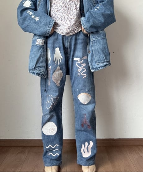 TAYO_denim  pants