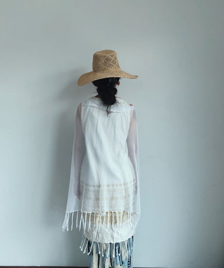 used / poncho
