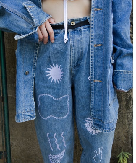 TAYO denim pants