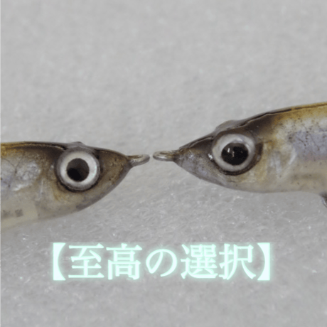 魚皮イチリン55Fツボミ(ワカサギ・マットフィニッシュ)