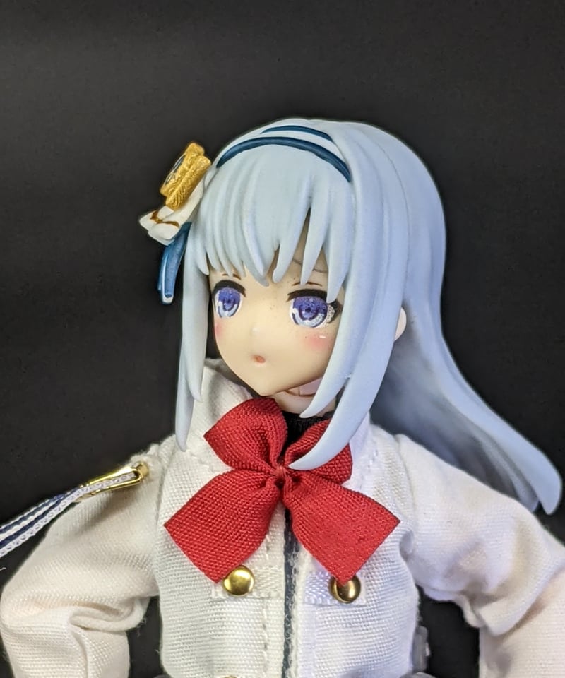 手島恋町(てじまこまち) ヘッドパーツセット アサルトリリィ 1/12 カラーレジンキャストキット フィギュア用アクセサリ ランペイジ アサルトリリィヘッドパーツセット 坪井 七保 | RAMPAGE