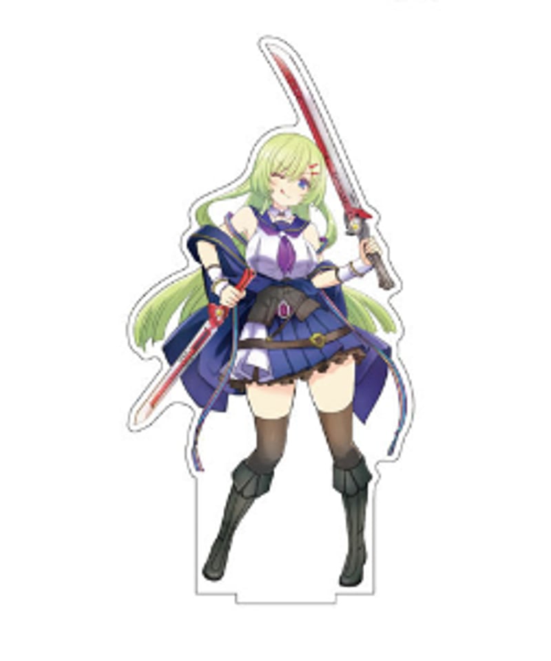 アサルトリリィアクリルフィギュアスタンド 川端蛍（迎撃戦ver