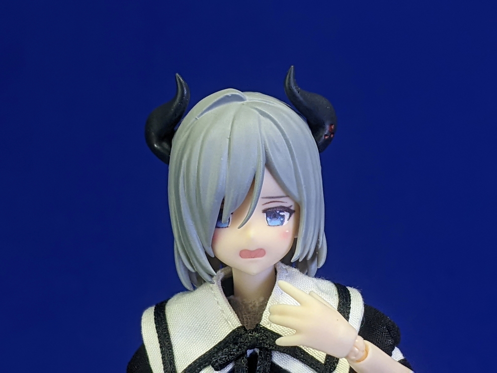 倉又雪陽(くらまたゆきよ) ヘッドパーツセット アサルトリリィ 1/12 カラーレジンキャストキット フィギュア用アクセサリ ランペイジ/アゾン 倉又雪陽(くらまたゆきよ) ヘッドパーツセット アサルトリリィ 1