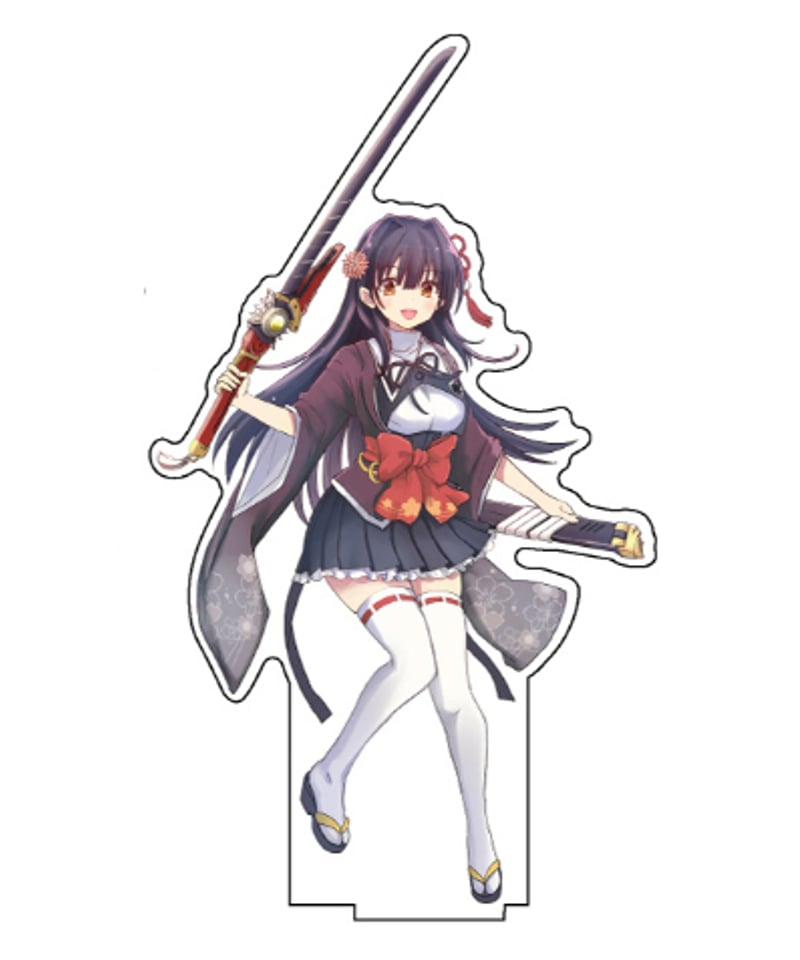 アサルトリリィアクリルフィギュアスタンド 黒川・ナディ・絆奈