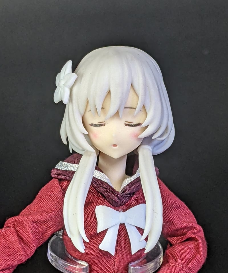 パステル画「夢の里」 recent sketches with water-soluble wax pastels